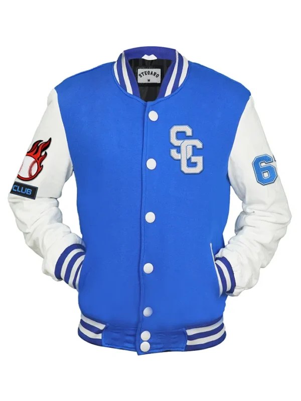 Baseball Stegaro Blue Varsity Jacket