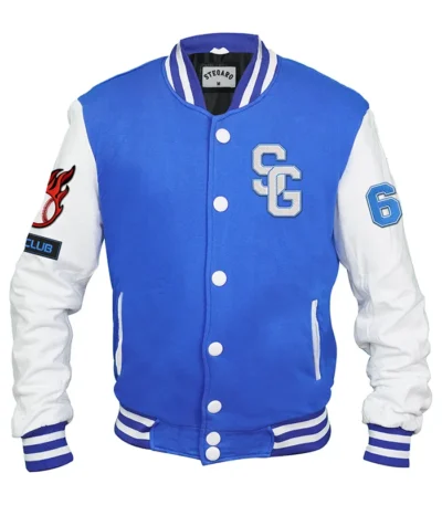 Baseball Stegaro Blue Varsity Jacket
