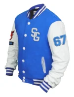 Baseball Stegaro Blue Varsity Jacket