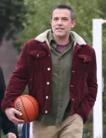 Ben Affleck The Accountant 2 Maroon Jacket