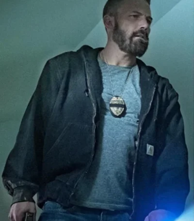 Ben Affleck The RIP 2026 Black Cotton Jacket