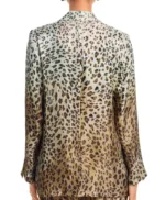 Dutton Ranch Beulah Jackson Leopard Print Blazer
