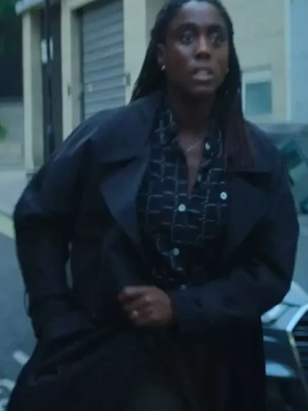 Bianca Pullman The Day of the Jackal Black Coat