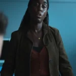Bianca The Day of the Jackal Brown Leather Jacket