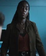 Bianca The Day of the Jackal Brown Leather Jacket