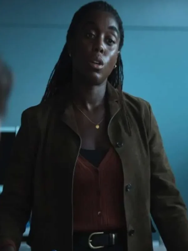 Bianca The Day of the Jackal Brown Leather Jacket