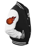 Basketball Black Stegaro Varsity Jacket