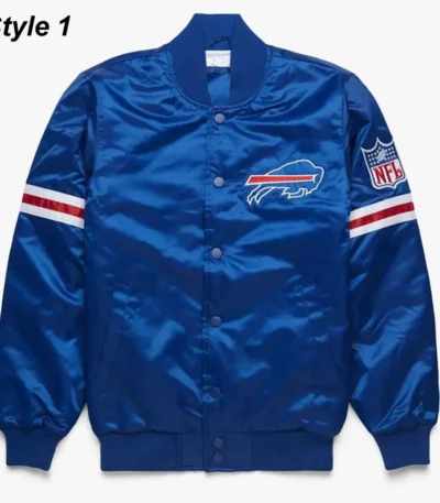Bomber Buffalo Bills Royal Blue Jacket