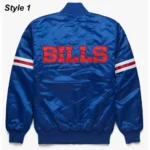 Bomber Buffalo Bills Royal Blue Jacket