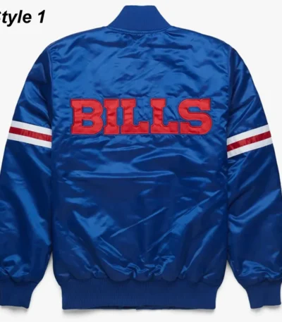 Bomber Buffalo Bills Royal Blue Jacket