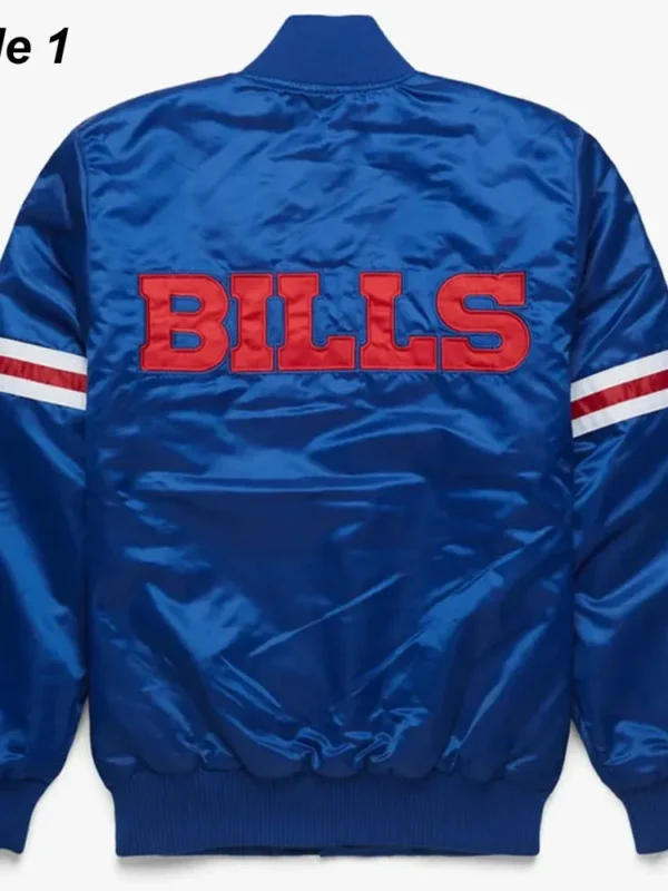 Bomber Buffalo Bills Royal Blue Jacket