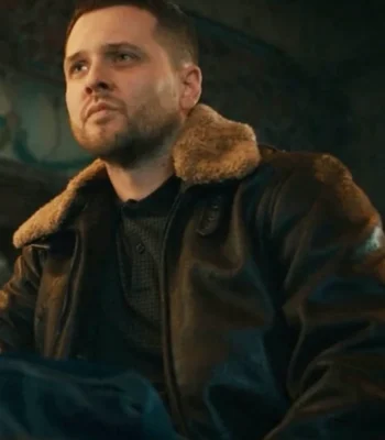 Bradley Turner MobLand S01 Brown Leather Jacket