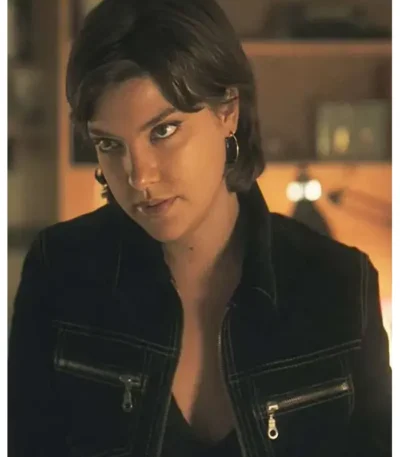 Bree Tell Me Lies S03 Suede Jacket