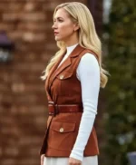 Brittany Snow The Beast in Me Brown Vest