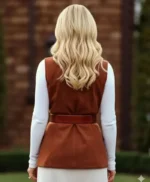 Brittany Snow The Beast in Me Brown Vest