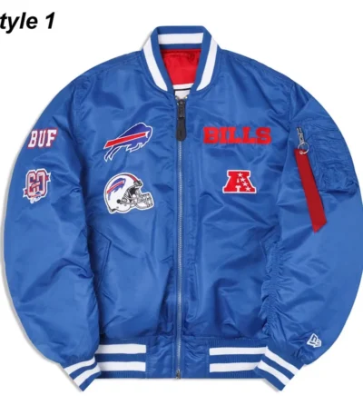Buffalo Bills Bomber MA-1 Jacket