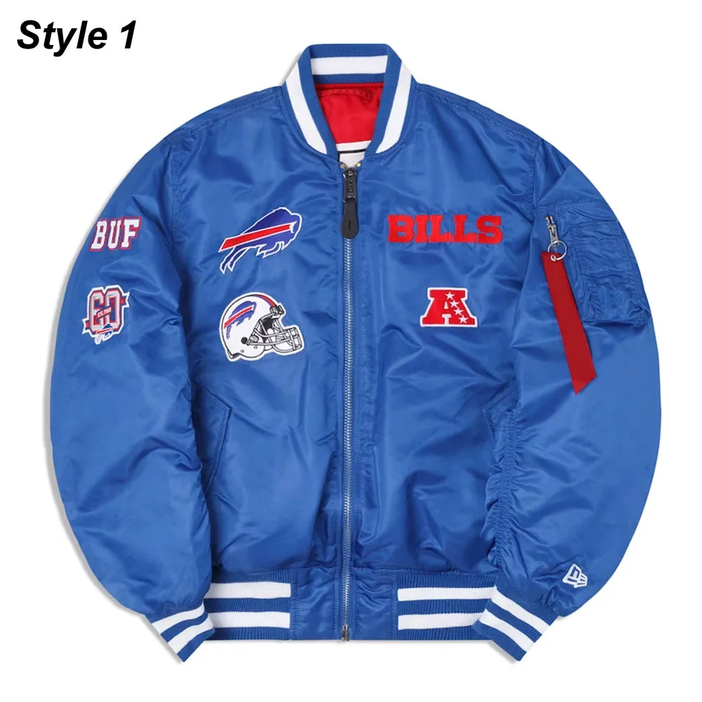 Buffalo Bills Bomber MA-1 Jacket Buffalo Bills Bomber MA-1 Jacket