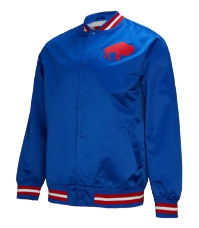 Buffalo Bills Double Down Royal Satin Jacket