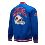 Buffalo Bills Double Down Royal Satin Jacket