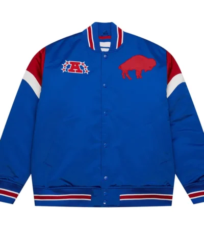 Buffalo Bills Heavyweight Royal Satin Jacket