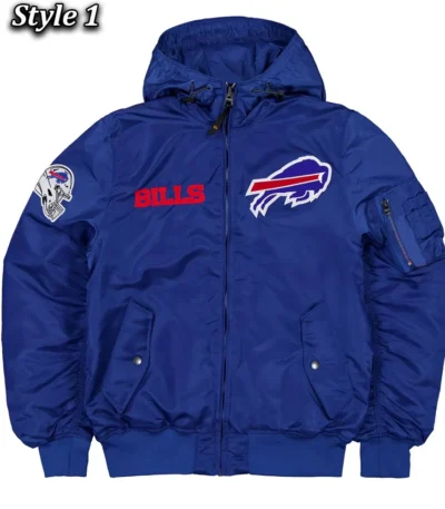Buffalo Bills Historic L-2B Hooded Bomber Jacket