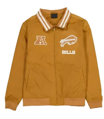 Buffalo Bills Logo Select Light Bronze Jacket