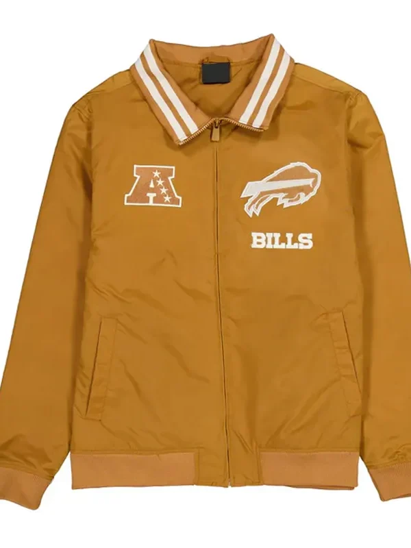 Buffalo Bills Logo Select Light Bronze Jacket