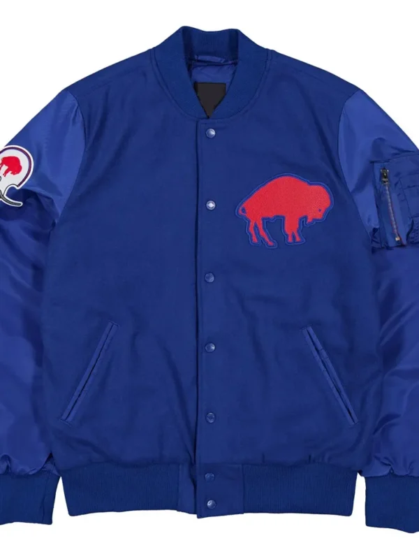 Buffalo Bills MA-1 Historic Varsity Jacket