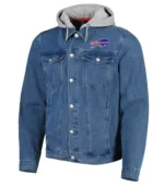 Buffalo Bills Mafia Denim Hooded Jacket