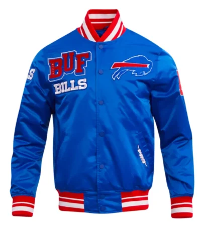 Buffalo Bills Mashup Classic Rib Satin Jacket