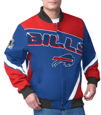 Buffalo Bills Maximum Racing Scarlet Jacket
