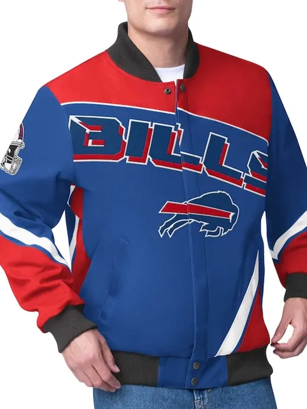 Buffalo Bills Maximum Racing Scarlet Jacket