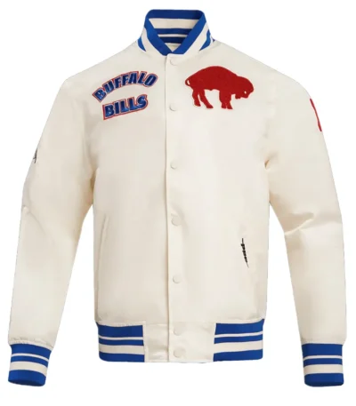 Buffalo Bills Retro Classic Rib Jacket
