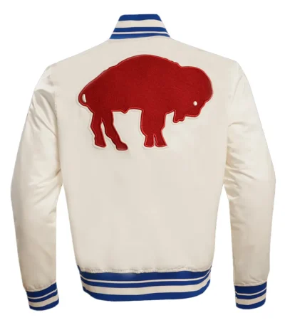 Buffalo Bills Retro Classic Rib Jacket