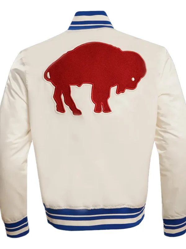 Buffalo Bills Retro Classic Rib Jacket