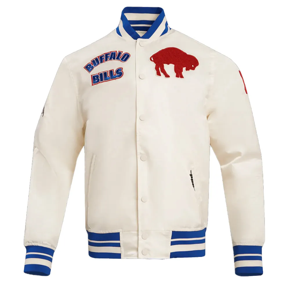 Buffalo Bills Retro Classic Rib Jacket Buffalo Bills Retro Classic Rib Jacket