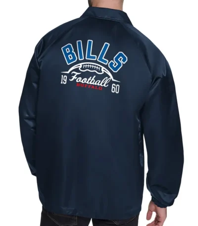 Buffalo Bills Retro Logo Coaches Jacket