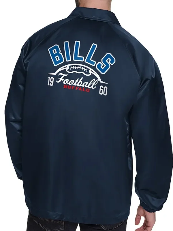 Buffalo Bills Retro Logo Coaches Jacket