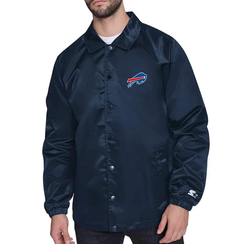Buffalo Bills Retro Logo Coaches Jacket Buffalo Bills Retro Logo Coaches Jacket