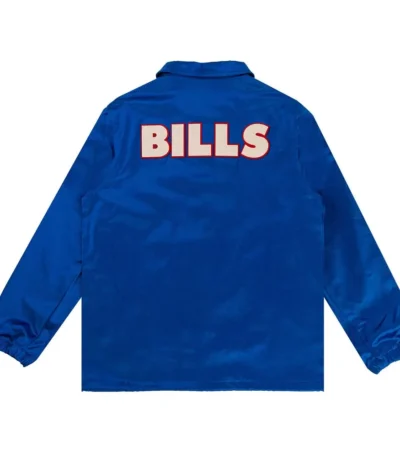 Buffalo Bills Royal Satin Windbreaker