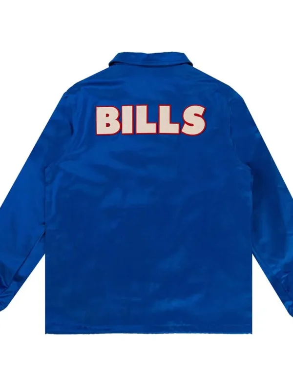 Buffalo Bills Royal Satin Windbreaker