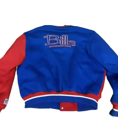 Buffalo Bills Royal and Red Varsity Wool Jacket