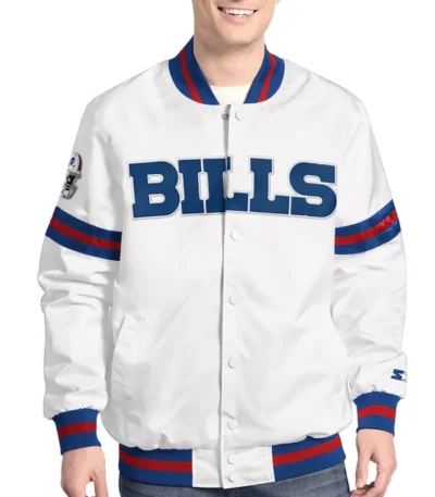 Buffalo Bills Scout Varsity Satin Jacket