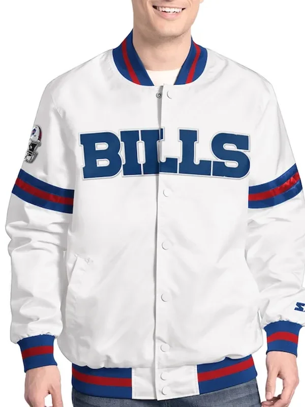 Buffalo Bills Scout Varsity Satin Jacket