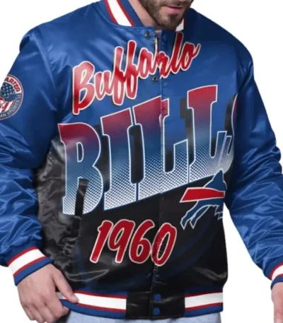 Buffalo Bills Starter Pass Rush Varsity Jacket