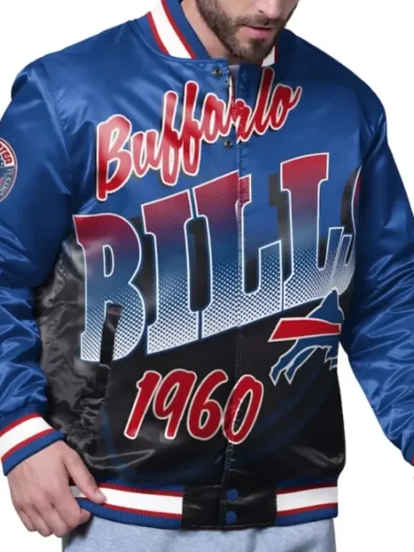 Buffalo Bills Starter Pass Rush Varsity Jacket