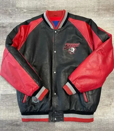 Buffalo Sabres 1990’s Varsity Leather Jacket