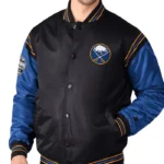 Buffalo Sabres 2024 Global Series Varsity Satin Jacket