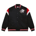 Buffalo Sabres Black Heavyweight Satin Jacket