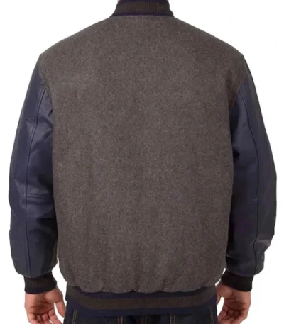 Charcoal/Navy Buffalo Sabres Varsity Jacket